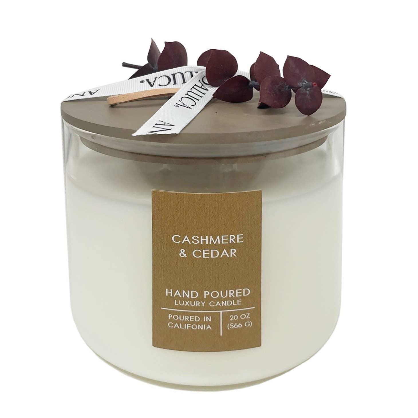 Cashmere & Cedar | 3 Wick Candle - DWELL by CM